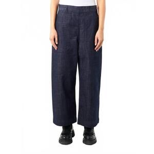 NEW TOAST women's annie organic indigo side button jeans in indigo